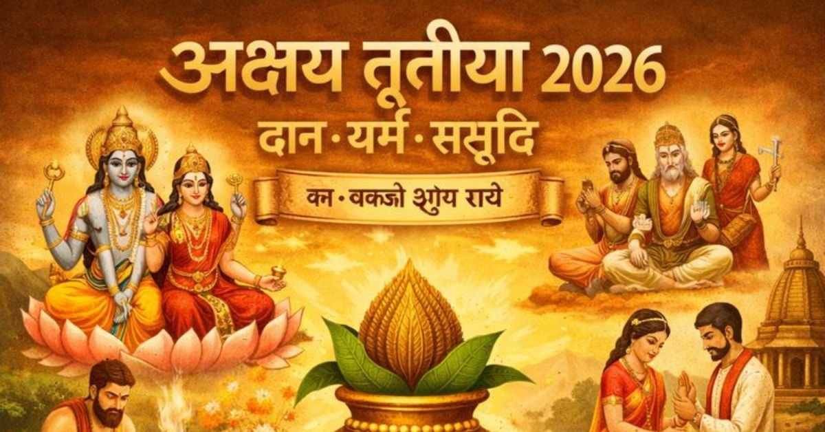 Akshaya Tritiya 2026 : दान, धर्म और समृद्धि का सबसे शुभ दिन