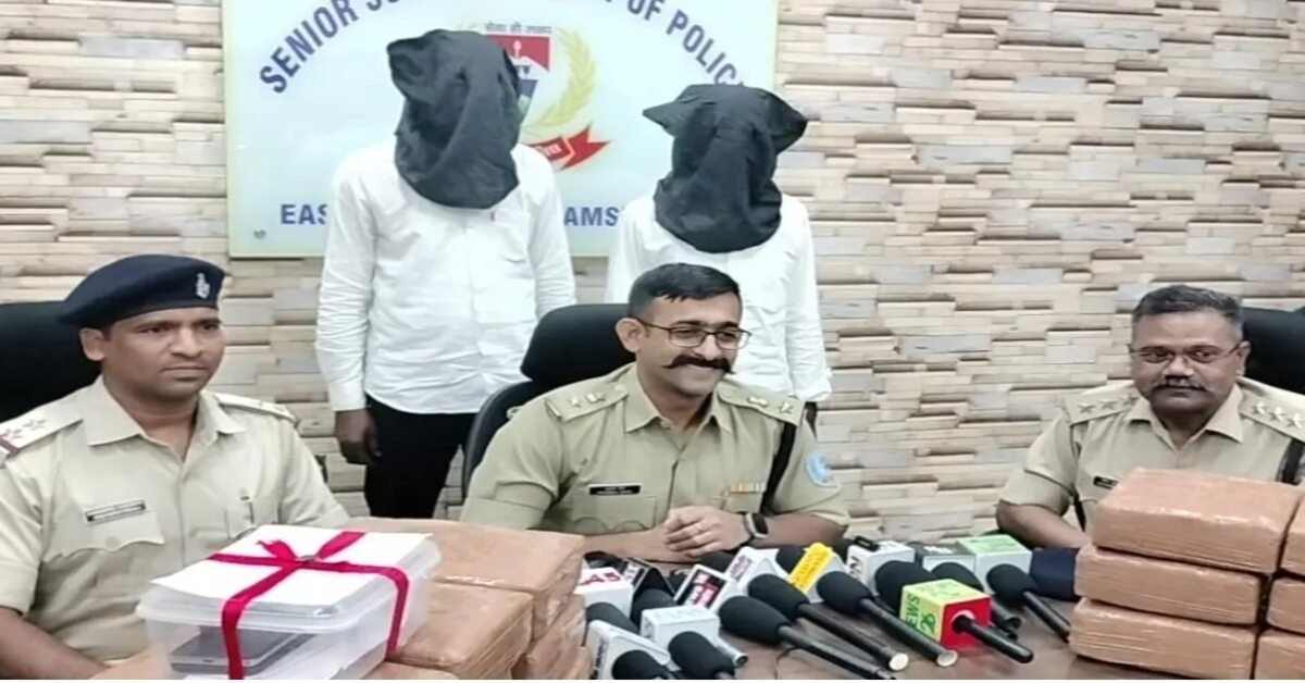 Jamshedpur Marijuana Smuggling : बहरागोड़ा में कार से बरामद हुआ 50 किलो गांजा, जानें कहां ले जाने का था प्लान