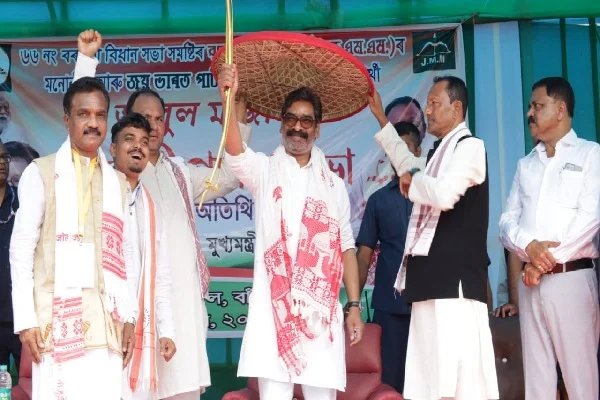 बोरचल्ला में जेएमएम के लिए समर्थन जुटाने की अपील, 9 अप्रैल को तीर-धनुष पर मतदान की अपील