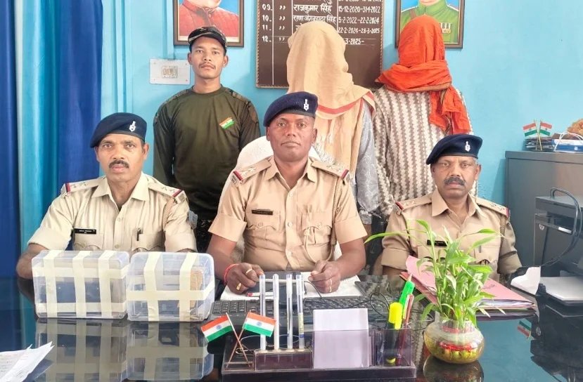 रांची में हथियार तस्करी का खुलासा, मैक्लुस्कीगंज से लोडेड पिस्टल के साथ दो गिरफ्तार