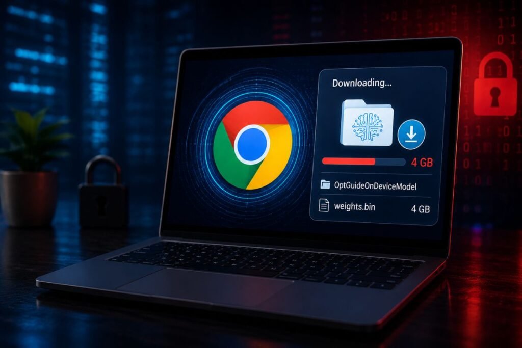 Google Chrome पर प्राइवेसी को लेकर सवाल, बैकग्राउंड में डाउनलोड हो रहा 4GB का AI मॉडल