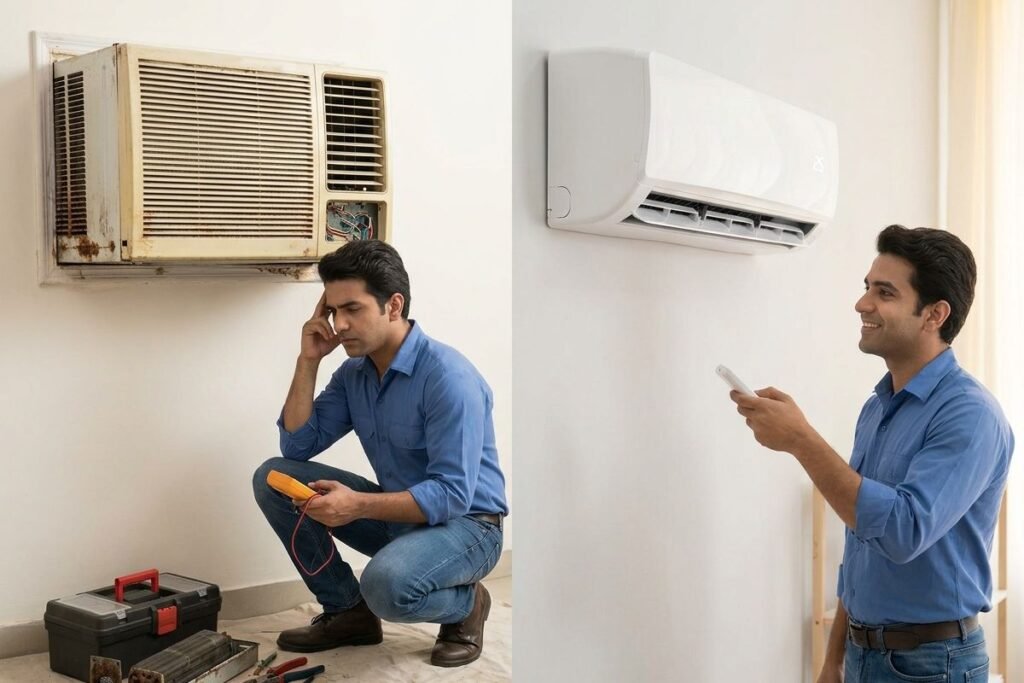पुराने AC को बदलें या ठीक करवाएं? फैसला लेने से पहले ये बातें जरूर जानें