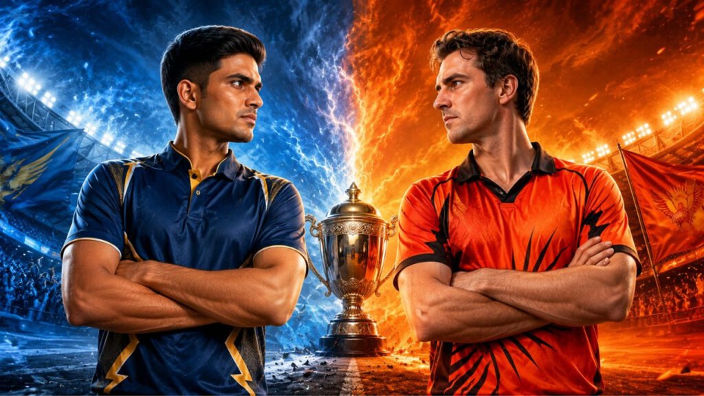 IPL 2026 GT vs SRH: आज अहमदाबाद में भिड़ेंगी दोनों टीमें, जानें घर बैठे कैसे देख पाएंगे लाइव स्ट्रीमिंग | IPL 2026 GT vs SRH Match live streaming Squad Head to head weather report