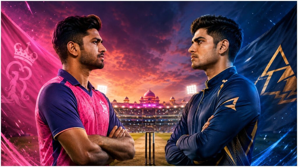 IPL 2026 RR vs GT Live Streaming: विदेश में रहने वाले कैसे देखें Rajasthan vs Gujarat का लाइव मुकाबला? | IPL 2026 RR vs GT Live Streaming Rajasthan Royals vs Gujarat Titans Playing XI Time Venue Squads and Live Telecast