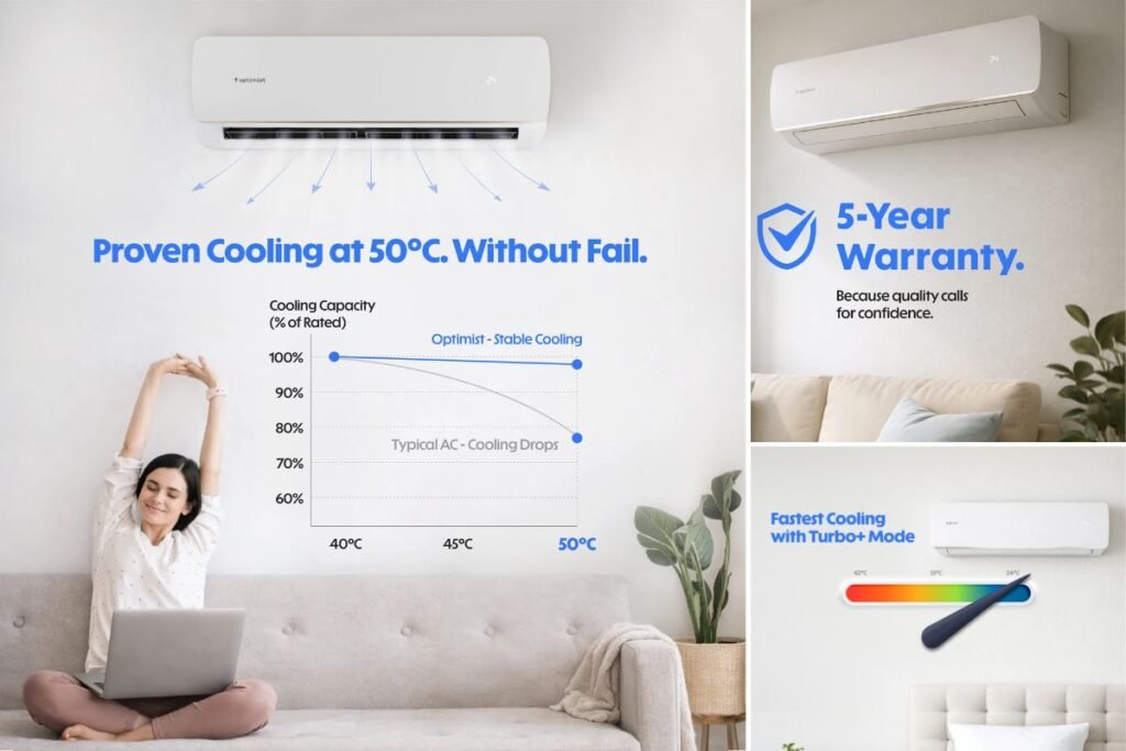 IIT दिल्ली ने इंडियन स्टार्टअप के साथ बनाया नया Split AC, 50°C में भी मजे से करेगा कूलिंग