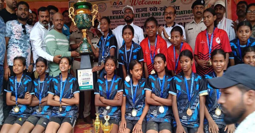 Ranchi News: रांची ने रामगढ़ को हराकर जीता जूनियर बालिका खो-खो का राज्य खिताब