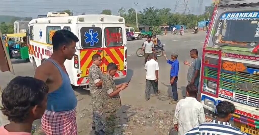 Seraikela News : चांडिल में NH-33 पर दर्दनाक हादसा, चिलगु निवासी जितेन दास की मौके पर मौत