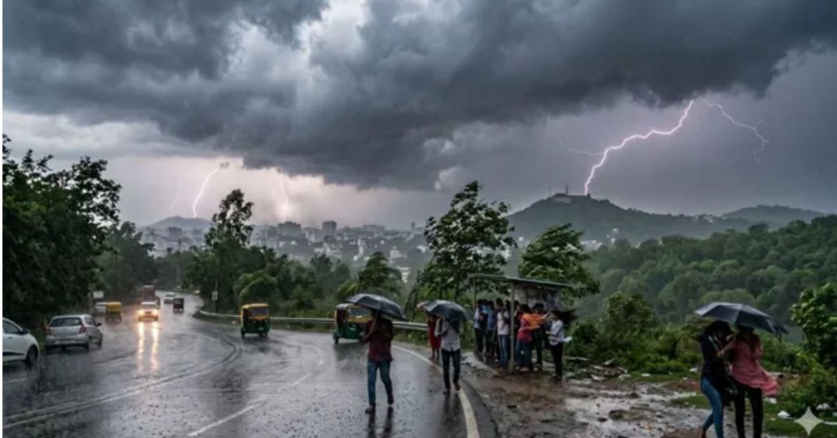 Jharkhand Mausam : रांची-चतरा समेत 13 जिलों में भारी बारिश का अलर्ट, 23 जुलाई तक येलो अलर्ट जारी