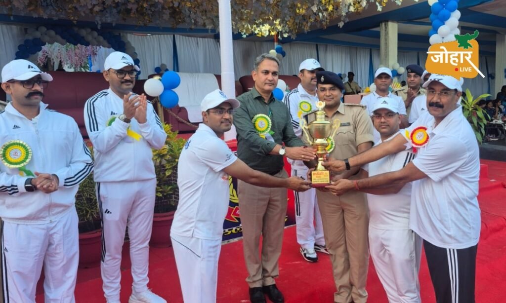 दक्षिणी छोटानागपुर पुलिस स्पोर्ट्स मीट 2026 का समापन. रांची बनी ओवरऑल चैंपियन