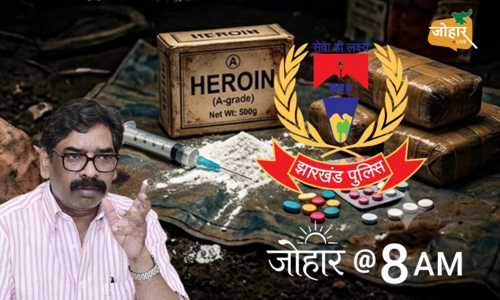 सीएम, तीन आईएएस-आईपीएस और ‘उड़ता झारखंड’ पर कस दिया लगाम