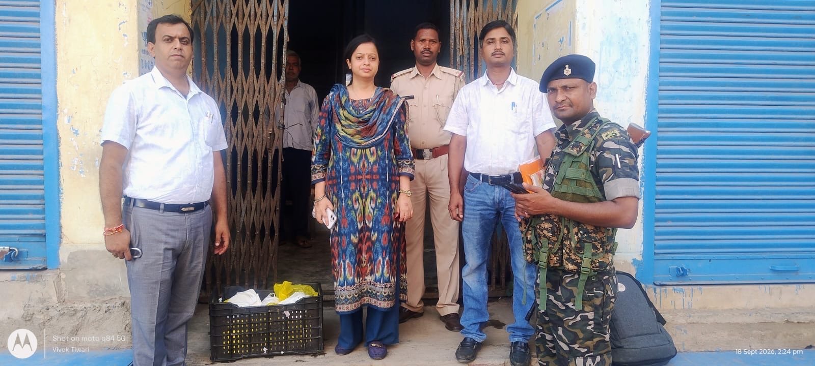 गढ़वा में मिला 35 किलो सिन्थेटिक खोवा, 50 हज़ार का लगा जुर्माना