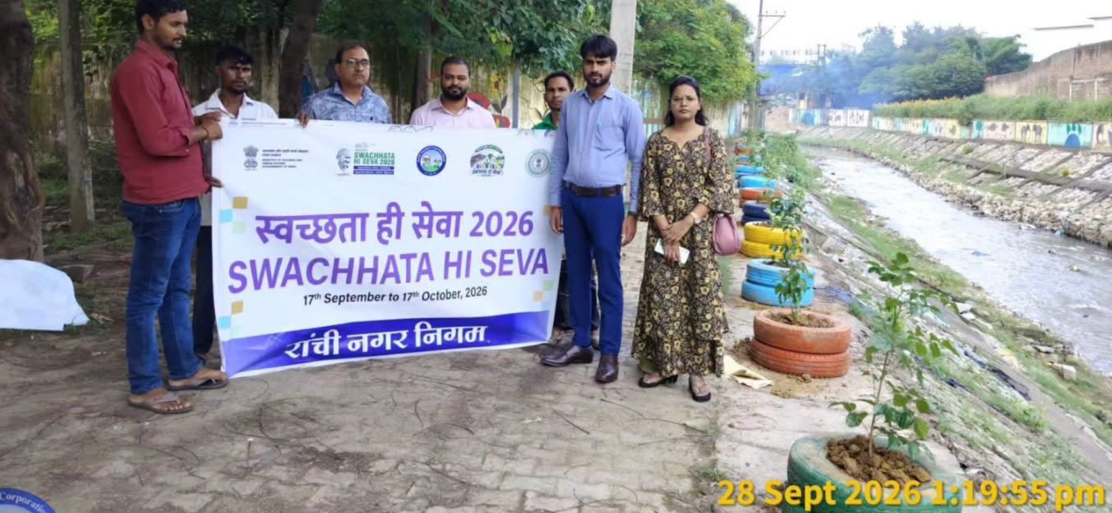 कबाड़ से जुगाड़ बनाकर रांची नगर निगम कर रहा राजधानी का सौंदर्यीकरण