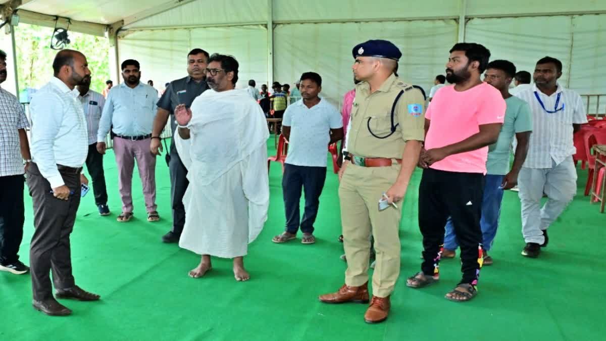 सीएम हेमंत की मां के श्राद्ध में 55 पुलिस अधिकारी होगी तैनात